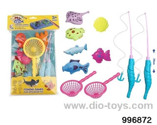 go fishing in PVC bag