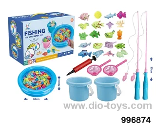 Fishing+round pool in color box