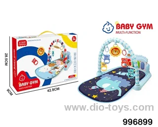 Baby pedal piano in color box