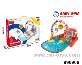 Baby pedal piano in color box