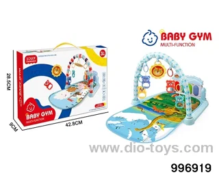 Baby pedal piano in color box