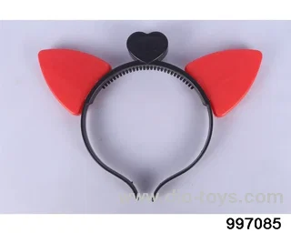 Flash cat ear buckle in opp bag