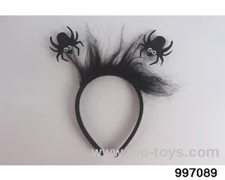 Halloween spider head buckle in opp bag