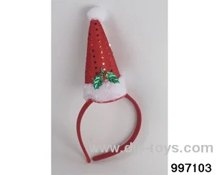 Christmas hat buckle in opp bag