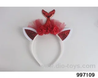Mermaid+yarn (red) in opp bag