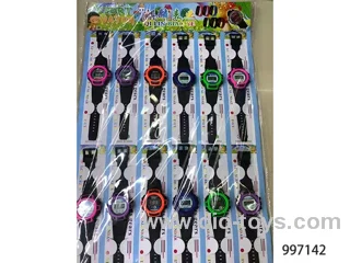 12PCS watch in hang card
