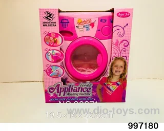 Electric water washing machine in display box
