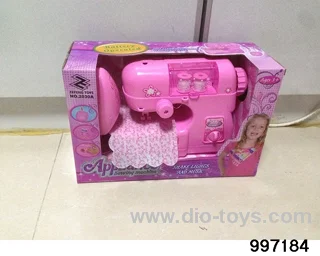 Electric sewing machine (light, music) in display box
