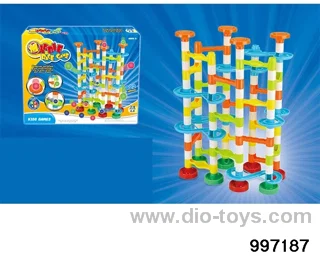High-precision copyrighted track ball block (122pcs) in color box