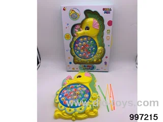 fishing toys set in window box
