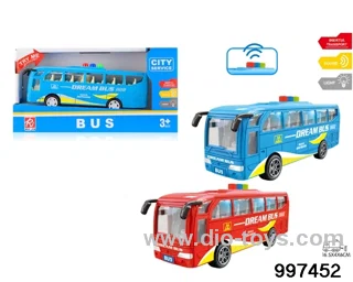 1:32 friction bus with light/sound