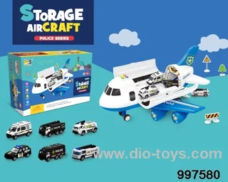 large-sized storage inertial airplane with sound and colorful flashing lights