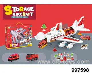 inertial storage aircraft with sound and colorful lights