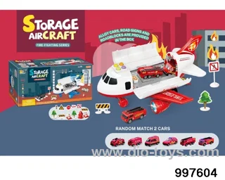 small-sized inertial storage airplane with sound and colorful lights