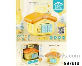 Educational Interactive Piggy Bank/Electronic safe