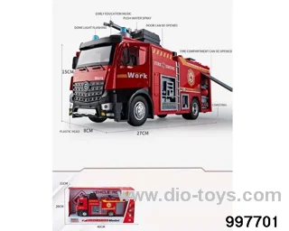 friction fire truck