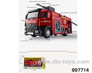 friction alloy fire truck