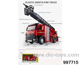 friction alloy fire truck