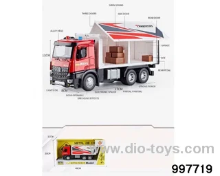 friction alloy container truck