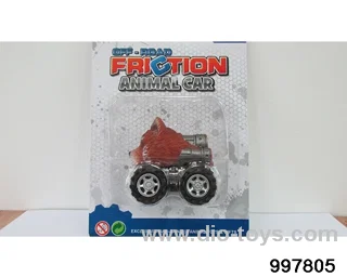Inertia/Return Animal Car - Red Panda USA, Canada exclusive in Blister card