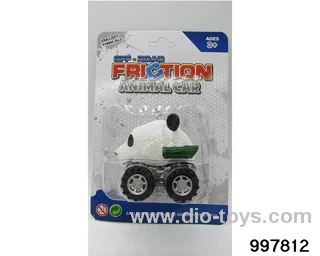 Inertia/Return Animal Cart - Panda in Blister card