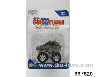 Inertia/Return Dinosaur Car - Spinosaur in Blister card