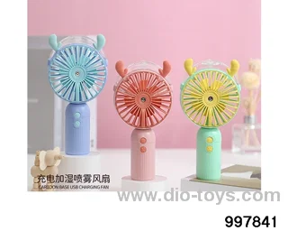 Cute deer handheld spray fan in color box