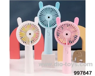 Cartoon cute rabbit water replenisher spray fan in color box