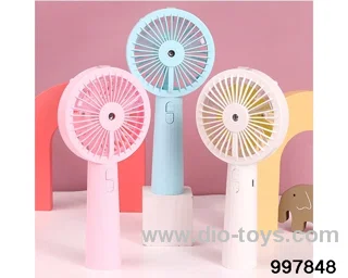 Creative simple water replenisher spray fan in color box