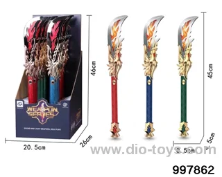 10pcs Weapon Play Set with Light & Sound