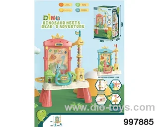 Dinosaur ball catcher in Hand box