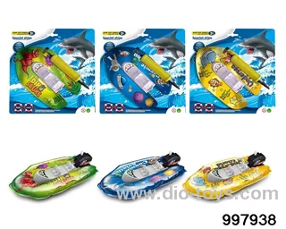 Chain-up inflatable boat in Blister card