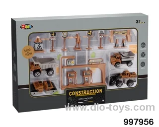 1:64 free wheel alloy engineering car