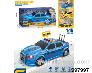 friction car with light/sound