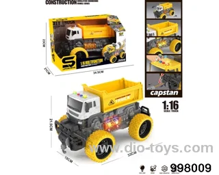 1:16 friction truck with light/music