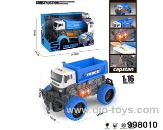 1:16 friction truck with light/music
