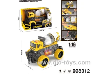 1:16 friction truck with light/music