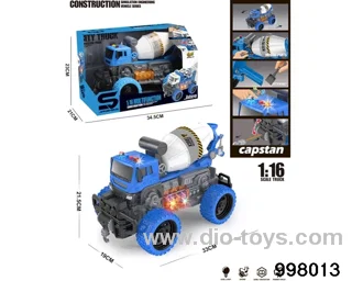 1:16 friction truck with light/music