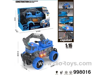 1:16 friction truck with light/music