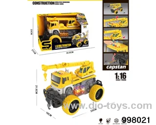 1:16 friction truck with light/music