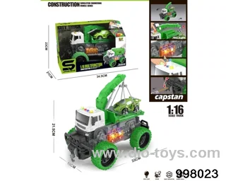 1:16 friction truck with light/music