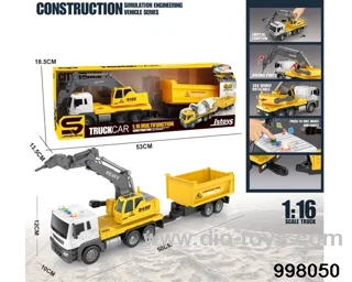 1:16 friction truck with light/music