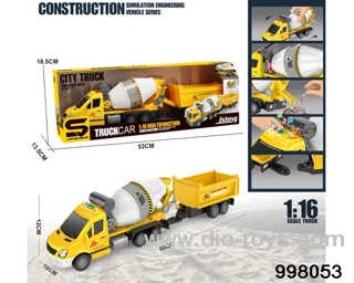 1:16 friction truck with light/music