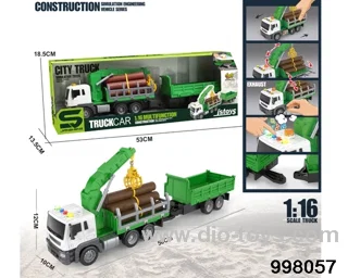 1:16 friction truck with light/music