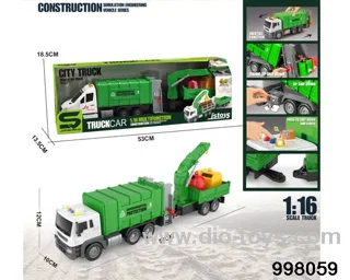 1:16 friction truck with light/music