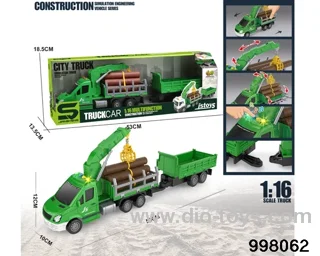 1:16 friction truck with light/music