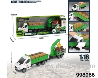 1:16 friction truck with light/music