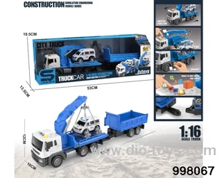 1:16 friction truck with light/music