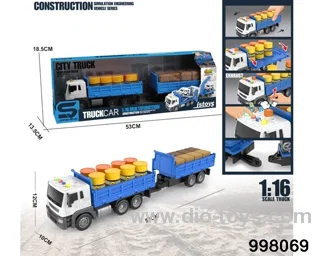 1:16 friction truck with light/music
