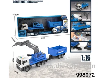 1:16 friction truck with light/music